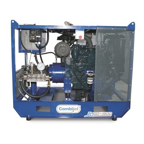 船坞高压清洁机 - JD90-1500/55 - Combijet - 底座安装式 / 柴油发动机 / 气动
