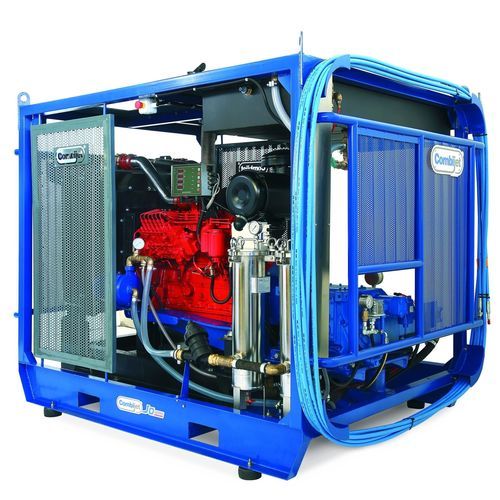 船坞高压清洁机 - JD90-2800/13 - Combijet - 底座安装式 / 柴油发动机 / 用于船体清洁