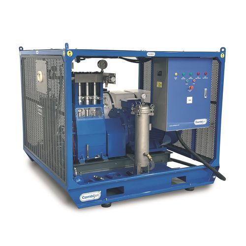船坞高压清洁机 - JE80-1000/65 - Combijet - 底座安装式 / 电动机 / 用于船体清洁