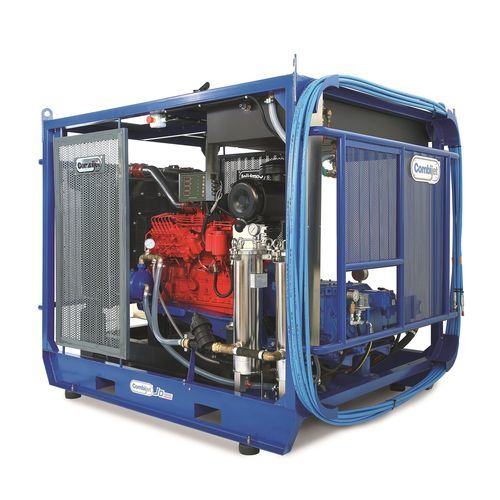 船坞高压清洁机 - JD90-2500/40 - Combijet - 底座安装式 / 柴油发动机 / 用于船体清洁