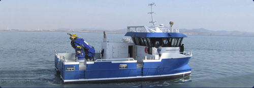 作业船专业船 - aurora (dalian) yachts co ltd - 双体船 / 舷内 / 铝制