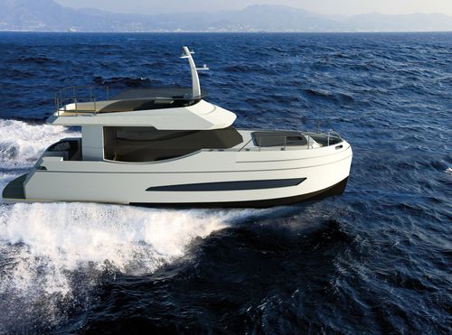 舷内快艇 - GreeNaval 40 - Naval Yachts - 混合动力 / 双引擎 / 开放式