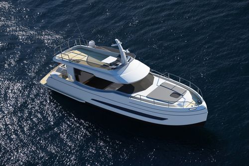 舷内快艇 - GreeNaval 50 - Naval Yachts - 混合动力 / 双引擎 / 铝制