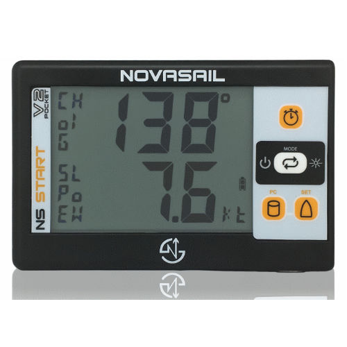 竞赛帆船用触屏罗盘 - NS-START pocket V2 - Novasail Ltd - 磁性 / GPS