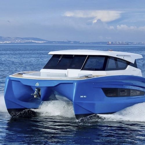 双体快艇 - 38SC - AVENTURA YACHTS - 舷内 / 舷外 / 柴油