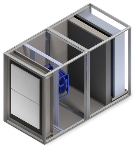 船舶空调 - AHU 5000T - Termodinamica - 整体式