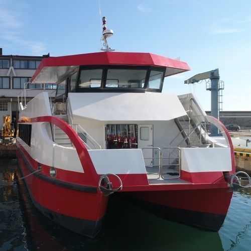 双体船载人渡轮 - 3000 - 2500 FCAT - ARESA SHIPYARD - Bureau Veritas / 铝制 / GRP