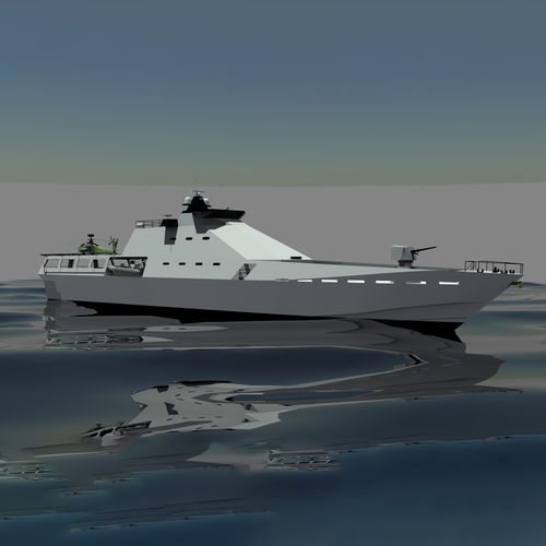 近海巡逻艇 - 7000 - 6000 OPS - ARESA SHIPYARD - 钢 / 沿海