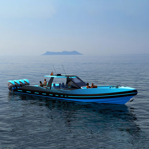 舷外快艇 - 1500 BLACK FALCON  - ARESA SHIPYARD - 四引擎 / 硬顶 / 开放式