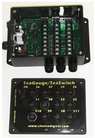 航海开关 - SeaSwitch™ 12C - Chetco Digital Marine - 用于底舱泵