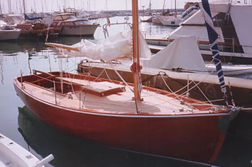 海岸巡游帆船 - Sloop 6.30 - Colombo Leopoldo  - 木质 / 补助帆桁