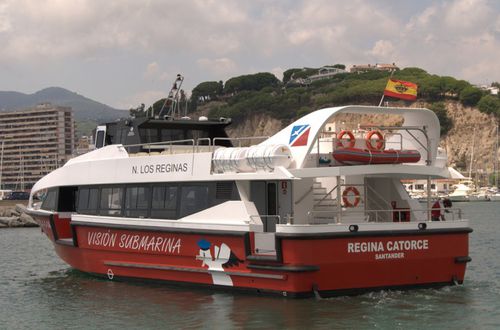 观光船专业船 - REGINA CATORCE - Drassanes Dalmau, S.A - 舷内