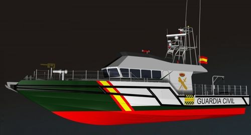 巡逻艇专业船 - GUARDIA CIVIL - Drassanes Dalmau, S.A - 舷内