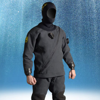 连体潜水服 - TRILAM KEVLAR® PRO  - SF Tech SARL - 专业 / 干式潜水服 / 两件式