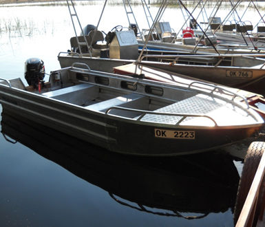 舷外敞舱船 - KF 430 Enduro - Ocean Legacy Marine - 开放式 / 钓鱼运动 / 铝制