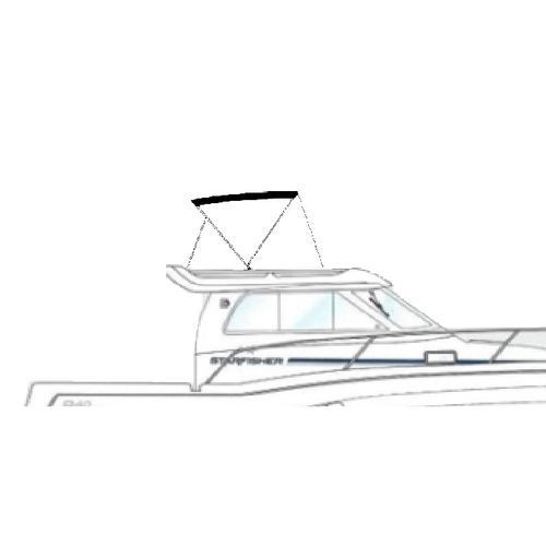 船用遮阳棚 - PRESTIGE - BIMINI TOP NAUTICA - 飞桥游艇