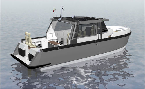 水上出租车专业船 - EC 30 WATER TAXI - ETHOS - 油电混合动力
