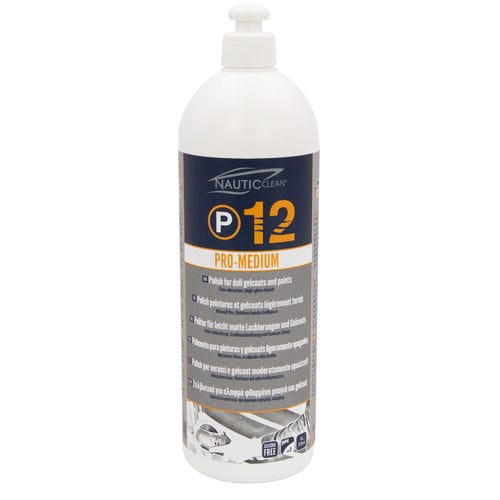 船用抛光剂 - 12 PRO-MEDIUM - NAUTIC-CLEAN - 研磨