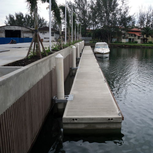 浮桥 - PFC 2412  - Lindley Marinas - 系泊 / 用于海港 / 船用