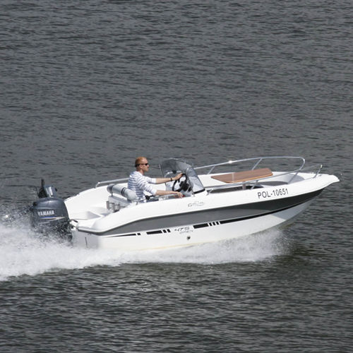 舷外敞开艇 - 475 - Galia Boats - 侧边控制台 / 最多容纳 4 人 / 日光浴