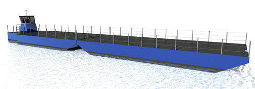 工作驳船专业船 - CB 1200 P - ContainerTug B.V. - 舷内