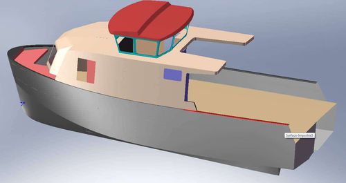 科考船专业船 - MARTINEZ CONSTRUCTIONS NAVALES - 舷外 / 聚酯