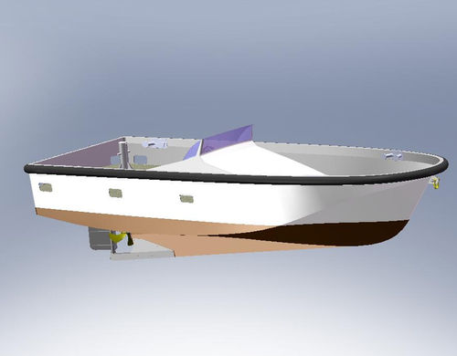 牵引专业船 - MARTINEZ CONSTRUCTIONS NAVALES - 舷内 / 柴油
