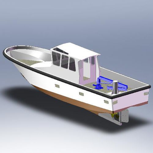 送缆船专业船 - MARTINEZ CONSTRUCTIONS NAVALES - 舷内 / 柴油