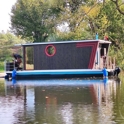 舷外船屋 - Eco18 - HOUSEBOAT - LPG / 钓鱼 / 铝制