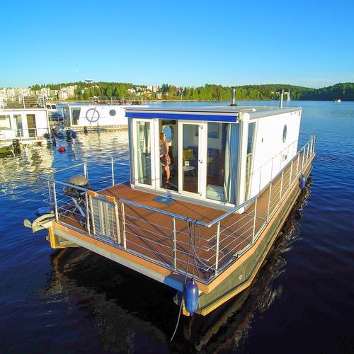 多体船船屋 - Nordic40 / Evo24 - HOUSEBOAT - 舷外 / 铝制 / 4铺位
