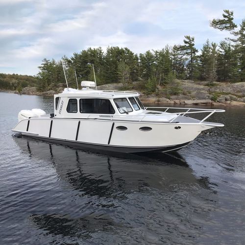 巡逻艇专业船 - 31’ - Stanley Aluminum Boats - 舷外