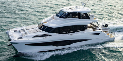 双体船机动游艇 - 70 - AQUILA POWER CATAMARANS - 巡游 / 飞桥 / 4舱