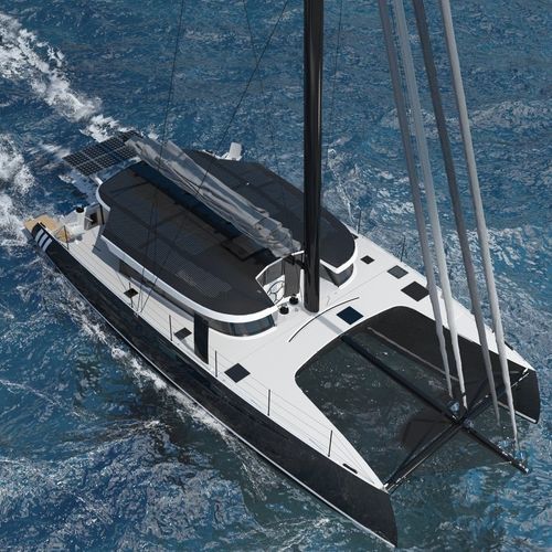 双体船帆船游艇 - 60 - HH CATAMARANS - 巡游 / 3舱 / 尾部开放式