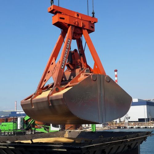 散货运输船散装货物抓斗 - Mechanical Double Wired Clamshell - Kardesler Kepçe Gemi Mak. Ins. San. Ve Tic. Ltd. Sti.