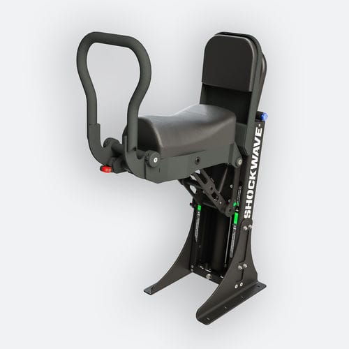 赛马式座椅 - SW-S3L-2413 - Shockwave Seats - 船用 / 可调节 / 带有悬挂装置