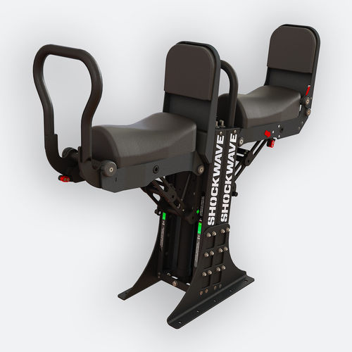 赛马式座椅 - SW-S3LD-2413 - Shockwave Seats - 船用 / 可调节 / 带有悬挂装置