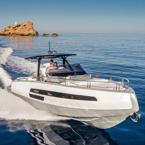 舷内快艇 - GT370 - Invictus Yacht - 双引擎 / 开放式 / 中央控制台
