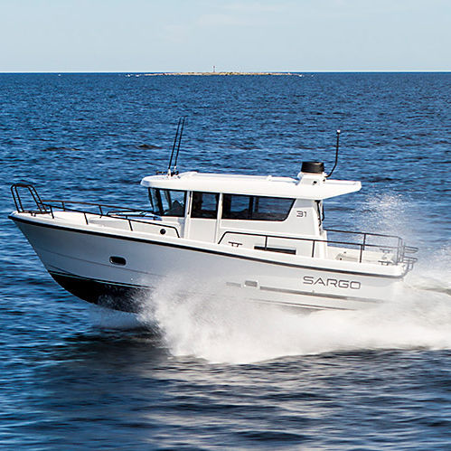 舷内快艇 - 31 aft door - sargo boats / sarins batar oy ab - 双