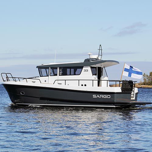 舷内快艇 - 33 - SARGO BOATS / Sarins Batar Oy Ab - 双引擎 / 硬顶 / 近海
