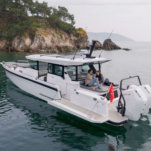 舷外快艇 - 38 XC Cross - Axopar Boats Oy - 双引擎 / 舵手室 / 钓鱼运动