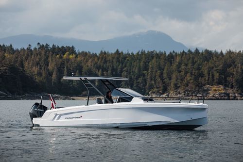 舷外舱房游艇 - 25 CROSS TOP - Axopar Boats Oy - 开放式 / 中央控制台 / 海岸巡游