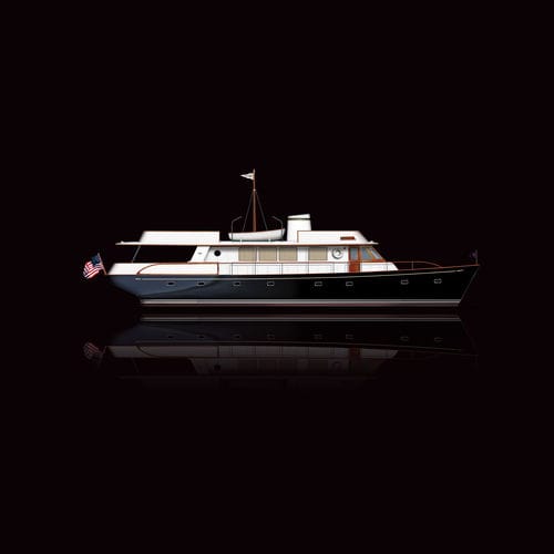 巡游机动游艇 - 75  - Reliant Yachts - 传统型 / 舵手室 / 3舱