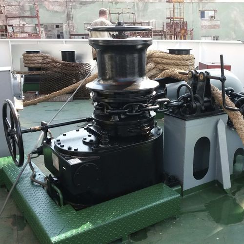 船舶立式绞盘 - CW - YMV CRANE AND WINCH SYSTEMS - 拖船用 / 帆船 / 电动