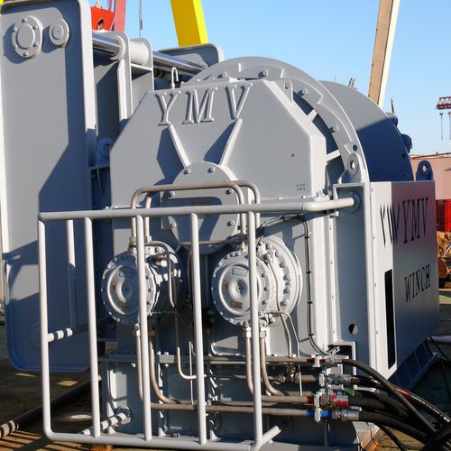 主动升沉补偿绞车 - AHCW - YMV CRANE AND WINCH SYSTEMS - 船舶 / 牵引 / 海洋学研究
