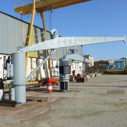 直臂起重机 - YMV Stiff Boom Cranes - YMV CRANE AND WINCH SYSTEMS - 港口 / 船坞 / 用于海港