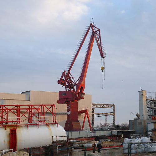 吊杆起重机 - DBSC - YMV CRANE AND WINCH SYSTEMS - 船坞 / 双