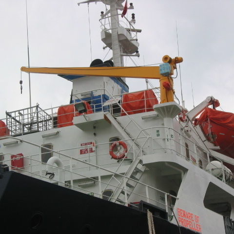 吊杆起重机 - FBC - YMV CRANE AND WINCH SYSTEMS - 船舶 / 甲板