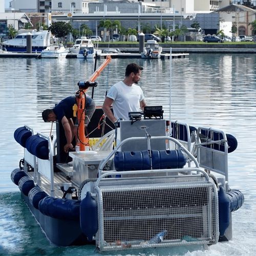 工作驳船专业船 - ECOBARGE - Multi-service - AZURETREND | ECOTANK | EMERGENSEA | MONAWA - 废物回收驳船 / 防污染驳船 / 废水回收驳船