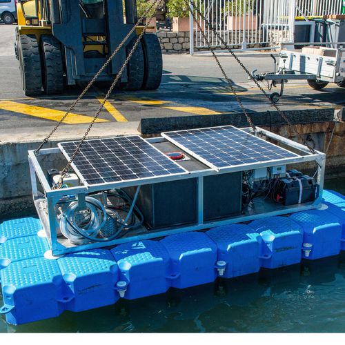 船用移动清洁站 - Floating Ecostation - AZURETREND | ECOTANK | EMERGENSEA | MONAWA - 漂浮式