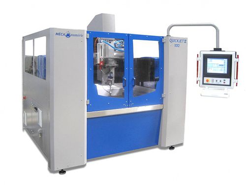 喷水切割机 - QUICKJET II - MECANUMERIC - 电动 / 气动 / 纺织品